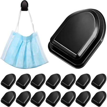 15 stk. sorte selvklæbende kroge til bil, multifunktionelle køretøjskroge