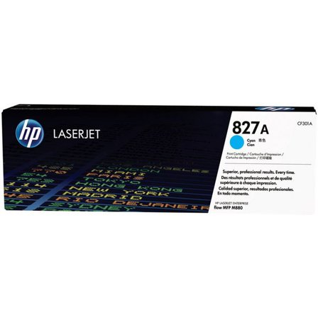 HP Toner CF301A 827A 32K Cyan - Lyreco - Toner och bläck - Tonerkassetter - Toner HP