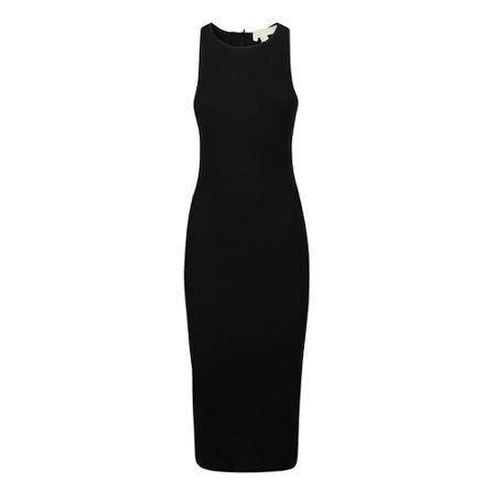 Michael Kors, ECO RIB Tank Midi Dress Czarny, Kobieta, Rozmiar: S