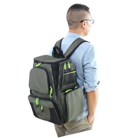 Multifunktionell ryggsäck för fiskeredskap utomhus