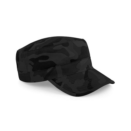 Beechfield Unisex Vuxen Camo Army Cap En Storlek Midnatt