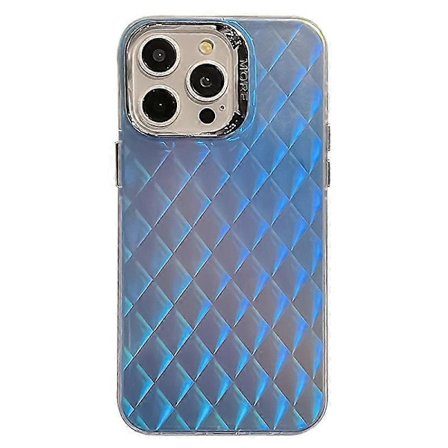 Skal för iPhone 16 Pro Max Silikon+PC IMD Lasertextur Matt Telefonskydd - AK5