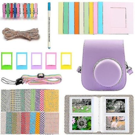Kameratillbehör Mini-fodral med axelrem/ram/hängande album för Fujifilm Instax Mini 11 direktbildskamera