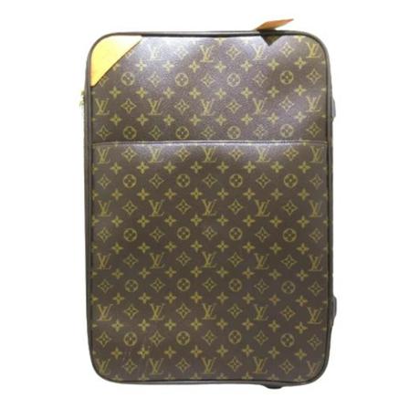 Louis Vuitton Vintage Pre-owned Brown Canvas Louis Vuitton Travel Tas , Bruin , unisex , Maat: ONE Size Vintage Tassen