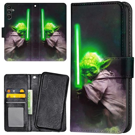 Samsung Galaxy S25 - Lommebok Deksel Yoda Star Wars