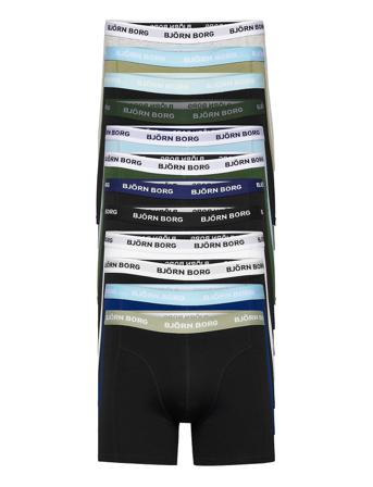 Cotton Stretch Boxer 12P Black Björn Borg