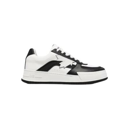Dsquared2, Canadian Sneakers Biały, Mężczyzna, Rozmiar: 41 EU