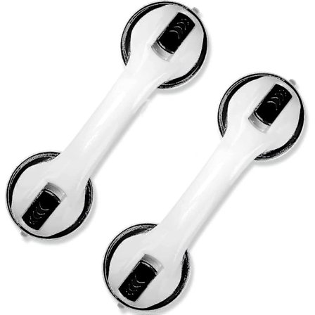 2-pakke med 12" badekarshåndtag Er med sugekop Lh-1