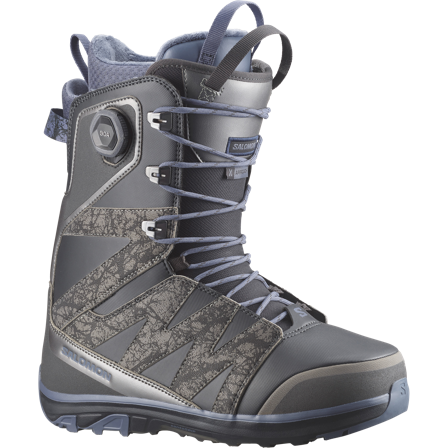 Salomon - Snowboard: Schuhe X Approach Lace Sj Boa Team - Phantom / Metal Grey - 24.5