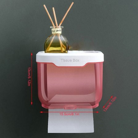 Toiletpapirholder Opbevaring Tissue Holder RED S