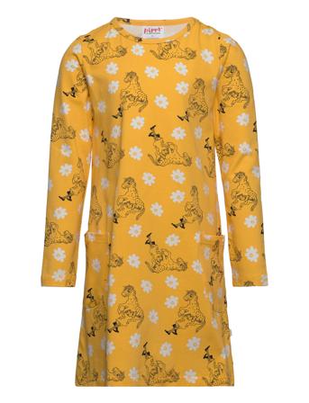Flower Dress Dresses & Skirts Dresses Casual Dresses Long-sleeved Casual Dresses Gul Martinex*Betinget Tilbud