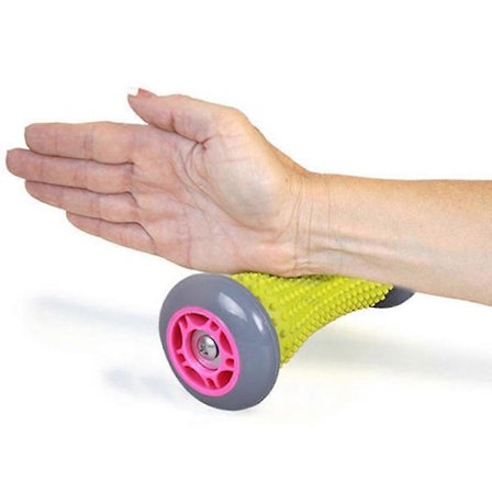 Fod Plantar Massage Roller, Håndleds Fascia Roller Akupunktur Massageværktøj