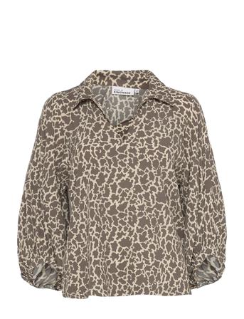 Almakb Blouse Brown Karen By Simonsen