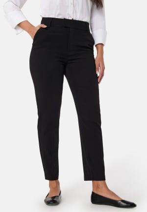 Happy Holly Jana high waist slackers Black 50 Black Bukser Dam