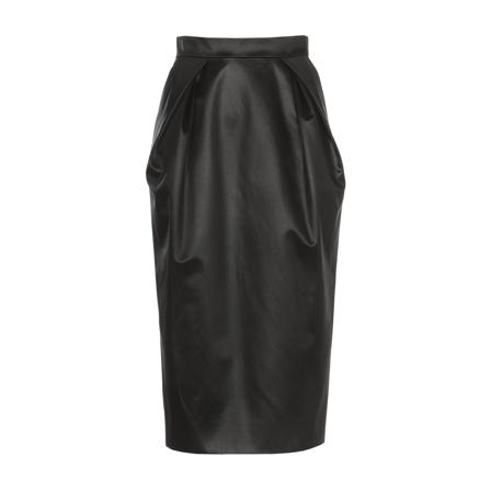 Maison Margiela, Pencil Skirts Zwart, Dames, Maat:S