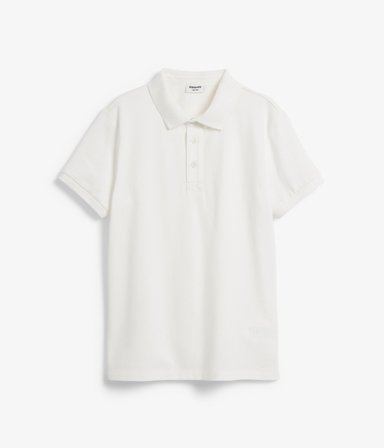 Kappahl | Koszulka polo Offwhite 158/164 | Offwhite
