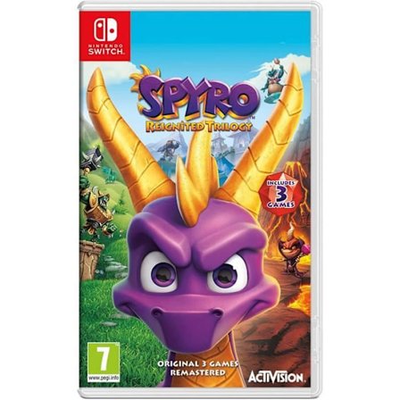 Videospel - Spyro - Reignited Trilogy - Nintendo Switch - Standardutgåvan - Äventyr