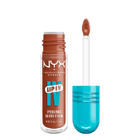 NYX Professional Makeup Lip I.V. Läppglans Unisex Beige 5 ML