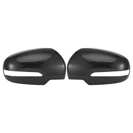 Kolfiber Bakre Backspegelkåpa för Suzuki Vitara SX4 S-Cross 2015-2019 Sidospegel