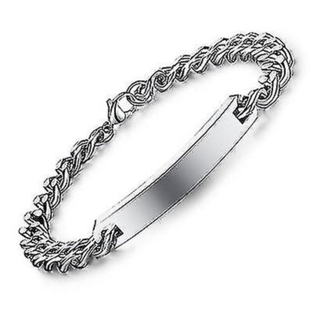 Titanstål par armband (herr)