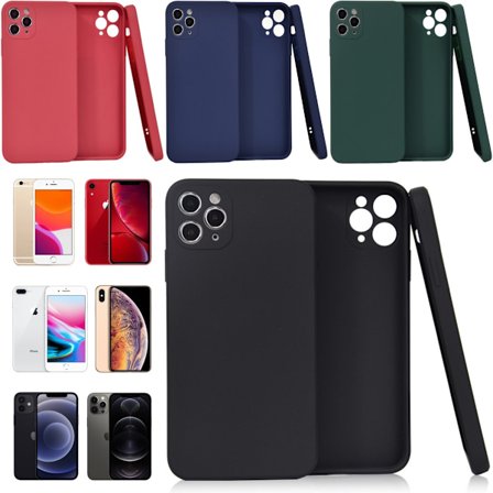 Välj TPU skal Iphone 12/11/XS/X/XR/8/7/6 +/pro/max/mini fodral -