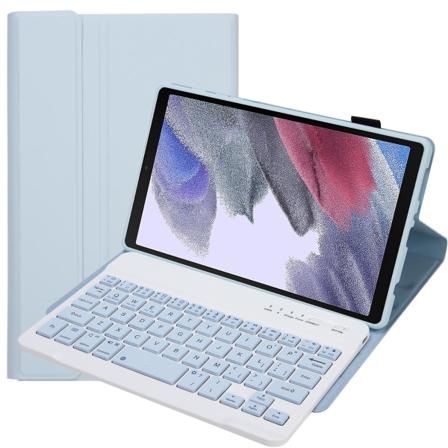 Näppäimistö+kotelo Samsung Galaxy Tab A7 Lite 8.7 T220 / T225 White Ice Orchid