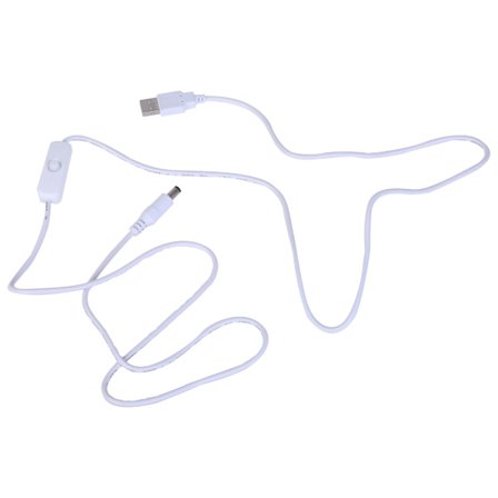 Effektiv enhedskontrol USB til DC5.5x2.1mm han-kabel USB til 5v strømkabel