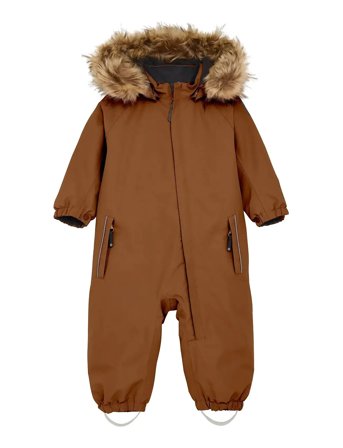 Color Kids | Baby Coverall W. Fake Fur | 74