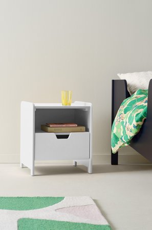 Jotex - Nattbord Hvit - CAMPO - Kjøp Barneskap & barnehyller hos Jotex