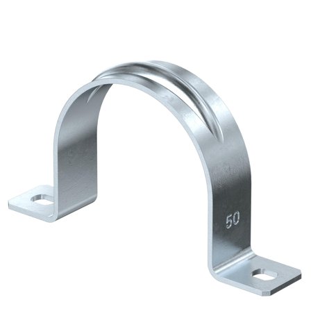 Obo Bettermann 1018507 Rørklemme 50 mm, Installasjonsmaterial