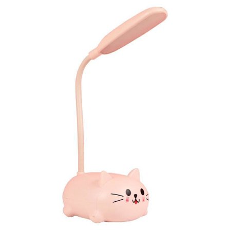 Jenters hjerteformede LED-bordlampe, øyebeskyttende skrivebord, elevers seng