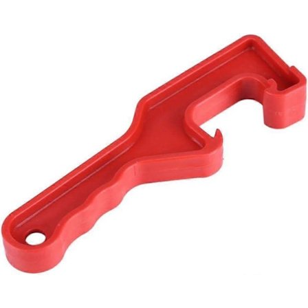 Locköppnare, Plast Hink Färgburk Locköppnare Verktyg för Hemgarage (Röd)