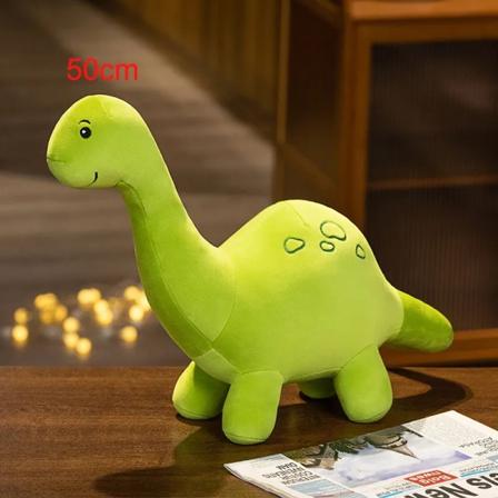 Tecknad Färgglad Dinosaurie Plysch Leksak Söt stoppade djur Triceratops Plysch Kawaii Mjuka Barn leksaker