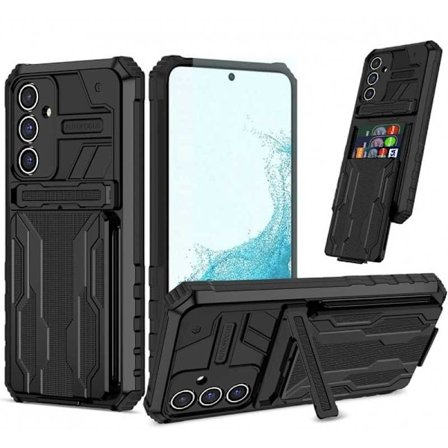 Samsung S24 Plus Stöttåligt Skal Kickstand & Kortfack ThinArmor V3