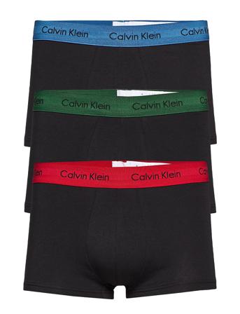 3P Low Rise Trunk Boksershorts Multi/mønstret Calvin Klein