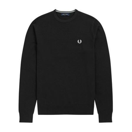 Fred Perry Strik Sort, Herre Sweatshirts