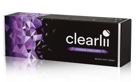 Clearlii Vitamin Enriched endagslinser 30 stk. styrke -3,25