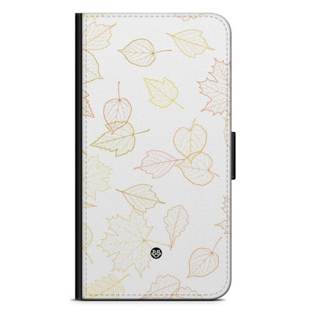 Bjornberry Fodral Samsung Galaxy S23 Plus - White and Leaves
