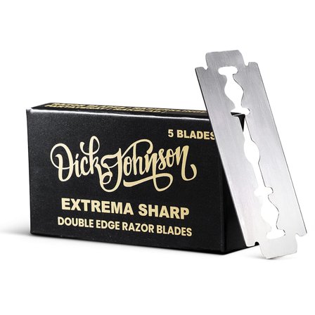Dick Johnson Extrema Sharp Razor Blades 5pcs 5 stk, Mænd, Barbering, Skrabere & Blade