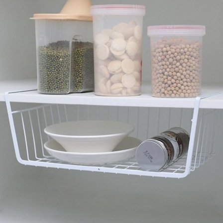 Kitchen Organizer Hylle Kjøkken Hylle Organizer WHITE M M