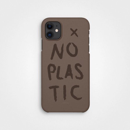 Plastikfreie Handyhülle Erdiges Braun Ohne Plastik, iPhone 11