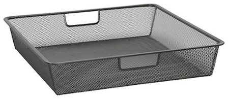 Elfa 144125 Meshback for uttrekksramme Grafitt, Garderobeinnredning