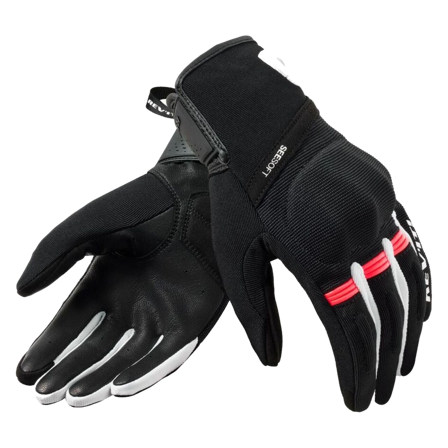 Rękawice Motocyklowe Rev'It! Mosca 2 Damskie Czarny/Różowy L