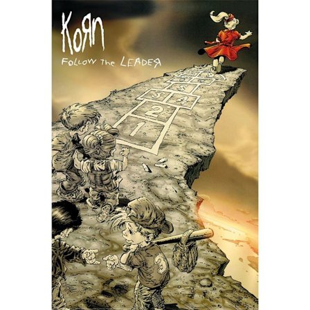 Korn Follow The Leader Maxi Poster 91,5 cm x 61 cm Flerfärgad