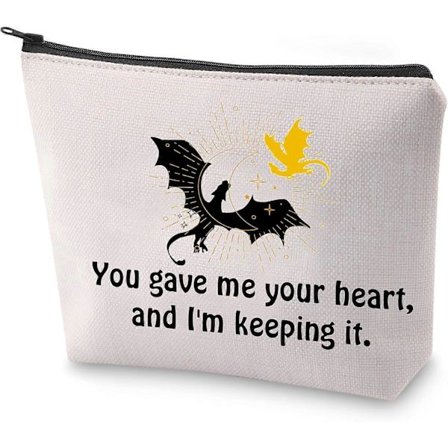 Fantasy Læser Makeup Taske Drage Rytter Gave Du Gav Mig Dit Hjerte Makeup Taske Bogelsker Gave (Du Gav Mig Dit Hjerte) Design 904