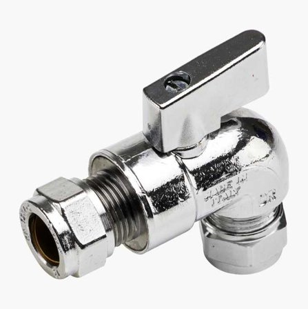 Minikulventil vinkel 12 mm - Biltema