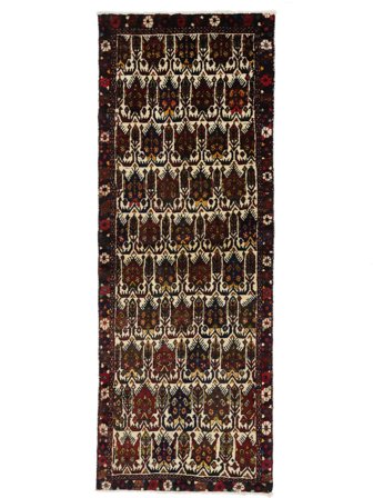 Petit Afshar Shahre Babak Tapis 80X217 Laine