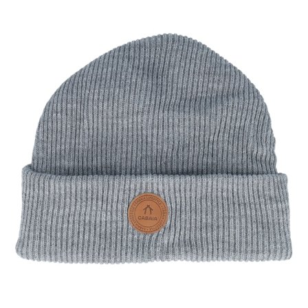 Cabaïa - Grå cuff Beanie - Beanie Clover Adulte Light Grey Cuff @ Hatstore