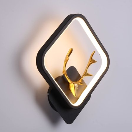 LED Vägglampa Sänglampa 15W Vägglampa Inomhus Sovrumsbelysning för Vardagsrum Badrum Hallgång Inomhus