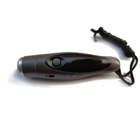 Ammattimainen kolmiääninen elektroninen pilli, muovinen erotuomaripilli Outdoor Survival Sport Footballiin